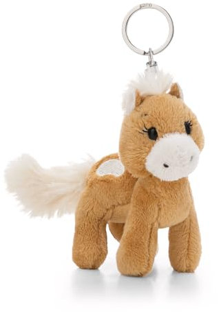 NICI Schlüsselanhänger Pferd Holly K. Pony 10cm - braun - Treuer-Begleiter für Rucksack oder Tasche, Schlüsselhalter für klein und Groß | 62230