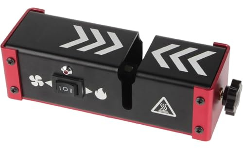 oiakus Soldador De Filamento para Impresora 3D, Soldador De Filamento De 1.75mm, con 100Pcs Manguito De PTFE, 1Pcs Gradillas Y Herramientas para Pelar, Calentamiento Rápido Y Enfriamiento Integrado