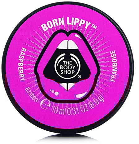 The Body Shop Born Lippy Lip Balm, Raspberry, 10ml