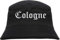 HB_Druck Cologne Fischerhut - Bucket Hat - Bestickt - Anglerhut Hut Schwarz S/M