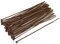 sourcing map Câble Serrage Collier 150mmx2.5mm Autobloquant Nylon Attache Enveloppes Marron 100pcs