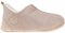 Vanuba Handgemacht Lammfell Hausschuhe Damen Winter Oxford Warme Hausschuhe Geschlossen - Pantoffeln Damen - Hüttenschuhe 40 Beige/Weiß