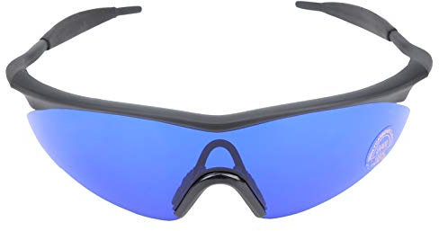 RiToEasysports Professionelle Golfball Finder Brille Blaue Linse Brille mit Tragetasche für Männer Frauen Freizeitsport Freizeitsport