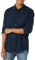 Amazon Essentials Men's Regular-Fit Long-Sleeve Two-Pocket Flannel Shirt, Navy, L