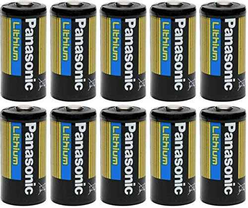 10er Pack CR123 / CR123A 3V Lithium Hochleistungs- Batterie für professionelle Anwendungen - Neueste Kraftmax Generation