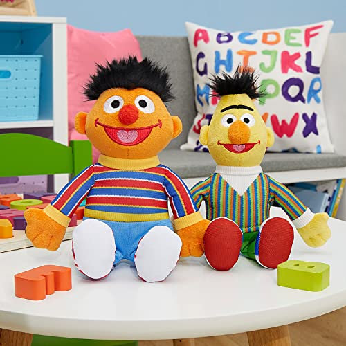 Sesamstraße Friends Bert und Ernie 20,3 cm 2-teiliges nachhaltiges Plüschtier-Set