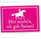 DankeDir! Mir reicht's ich geh Reiten - Schild 30 x 20 cm - Geburtstagsgeschenk Geschenk Frauen Pferde Reiterin Freundin Geburtstag - Pferdestall Deko Geschenkidee Reiter Geburtstagskarte