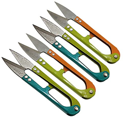 Coupe-fils de couture, ciseaux pour couper les fils, coupe-fils en acier très aiguisé et résistant, coupe fils de couture, coupe-fil professionnel, coupe-fils pour couture, travaux manuels, (4, 2