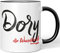 JUNIWORDS Tasse, Dory, die Wundervolle, Schwarz (5226827)