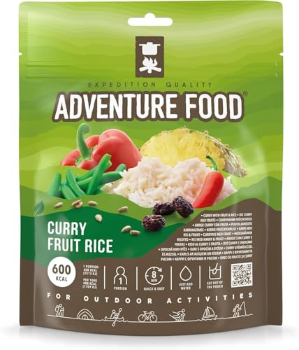 Adventure Food - Curryreis mit Früchten - Gefriergetrocknete Mahlzeit - Expedition Quality