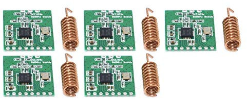 TECNOULAB 5 Stück CC1101 Funkmodul 868 MHz Fernübertragung mit Antenne
