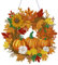 5D DIY Diamond Painting Kürbis Girlande Kranz Set, Diamant Painting Anhänger Herbstdeko Kits mit Kette, Diamant Malerei Türkranz Kürbis Herbst Deko Tür Fenster Deko DIY Geschenk (A)