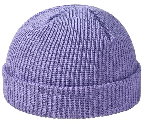 ANEWISH Strickmütze für Damen und Herren,Warme Winter Mütze,Weiche Beanie Mütze,Unisex Strickmütze für Winter und Herbst Hellviolett
