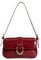IQYU Aigner Taschen Damen Groß Kleine Umhängetasche für Damen, Handtasche, Clutch, klassische Retro-Umhängetasche Taschen Buchständer (Wine, One Size)