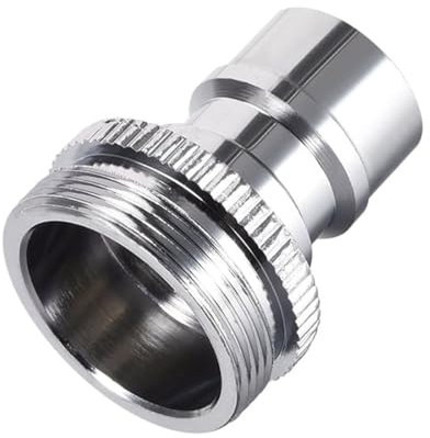 Adaptateur de robinet argenté, adaptateur de robinet pour lave-linge portable, connexion adaptateur à clipser pour lave-vaisselle, 5/16-27 mâle ou 55/64-27 femelle, laiton chromé, pièces de robinet,
