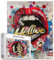 Street Graffiti Jigsaw Puzzle Love Sign Red Lips 1000 Piece Jigsaw Puzzles for Adults Challenging Family Activity Games Colorful DIY for Home Decor 20 x 27 Inch