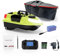 Kavolet GPS RC Köderboot, 600 m Fernbedienung Fischköderboot, kabellose Fernbedienung, Angelköderboot, Angelfutterboot mit 3 Köderbehältern, Futterboot Angelzubehör 2kg Beladung, 5200 mAh Akku