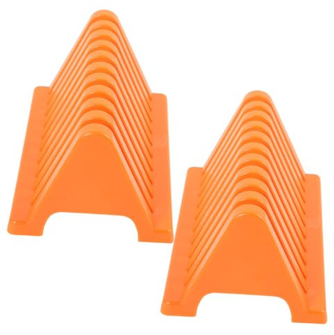 GETAJGHSD 2stücke Mikroskop Objektträger Halter Zum Färben Und Aufbewahren Im Labor Aus Stabilem Und Festem Pp-Material Für Einfachen Zugriff Und Übersichtliche Aufbewahrung Verschiedener Ob