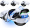 Coogamefly Elite Strap für Meta Quest 3/Quest 2 Headstrap Zubehör, Built-in 6700mAh Akku Komfortables VR Kopfband kompatibel mit Quest 3 Headstrap, Reduziert Gesichtsstress, Verlängert die Spielzeit