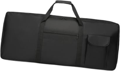HuadaXtai Borsa per tastiera di pianoforte, borsa per tastiera elettrica, borsa per tastiera, borsa impermeabile per esterni, 76 Tasti