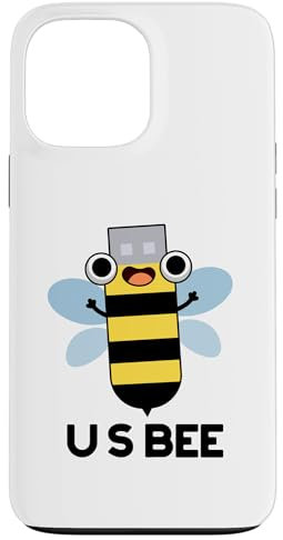 Coque pour iPhone 13 Pro Max Gadget amusant US Bee