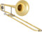 Classic Cantabile TP-12 Tenorposaune - Bb-Stimmung - Korpus-Messing - Finish-klarlackiert, Innenzug-Neusilber, verchromt - Set inkl. Mundstück und Leichtkoffer