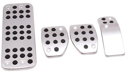 Pédale Voiture pour Peugeot 207 301 307 208 2008 308 408 CC Repose-Pieds À Gaz pour Voiture Plaque De Pédale Modifiée Couvercle en Pédale(MT)