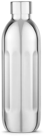 aarke To-Go-Flaschen, Edelstahlflasche Trinkflasche für stille & sprudelnde Getränke, kompatibel Carbonator Pro, Doppelwandig & vakuumisoliert, auslaufsicher & spülmaschinenfest, 500ml