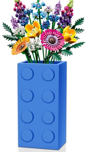 Vase for Lego Flowers-Blau