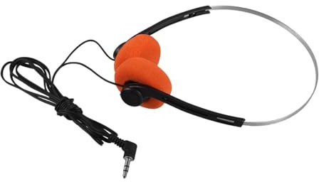 DIYEAH Cuffie Auricolari Spugna Arancione