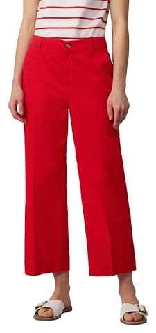 s.Oliver High-Rise-Culotte aus Baumwollstretch mit Bügelfalten