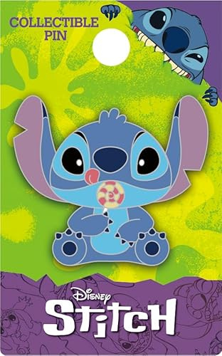 Stich mit Lollipop-Emaille-Anstecknadel
