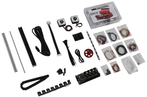 Mumusuki Kit ERCF Versione a 8, Gestione Multi Materiale per Stampanti 3D Klipper con GDW Servo e Scheda Madre EBB