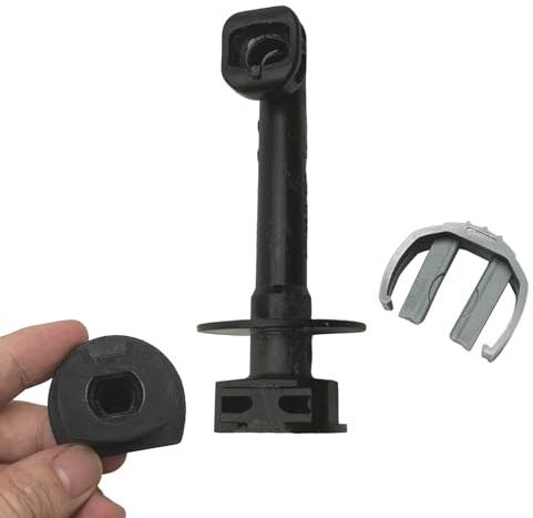 Tubo di scarico a gomito per pulitore ad alta pressione con morsetto di sicurezza per modelli Kärcher serie K4 incluso 4.064-069.3