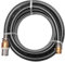 vidaXL Tuyau d'Aspiration avec Raccords en Laiton 4 m Noir Pompes de Jardin