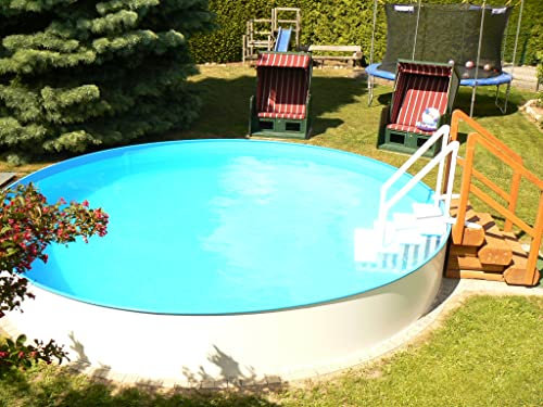 Poolzon Stahlwandpool Komplettset Fun-Zon 5,00 x 1,50m, Rundbecken