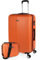 ITACA - Valise Moyenne, Valises Rigides, Valise Rigide, Valise Semaine pour Tout Voyage, Valise Soute de Luxe, Mandarine