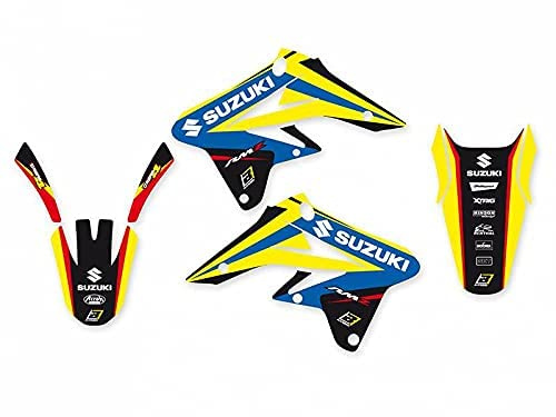BLACKBIRD Grafiken Aufkleber Motorrad Cross Suzuki Rmz 250 2007 2008 2009 Grafiken Spoiler + Schutzbleche
