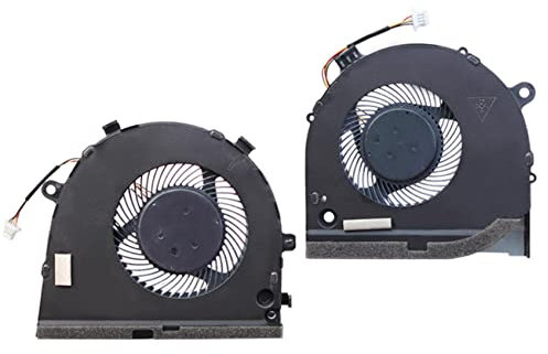Fleshy Leaf CPU+GPU Cooling Fan Replacement for Dell G3-3579 G3-3779 G5-5587 Gaming Laptop 0GWMFV 0TJHF2