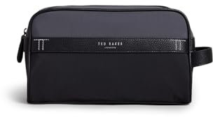 Ted Baker Unisex Morriss Kulturbeutel Kosmetik, Schwarz , One Size
