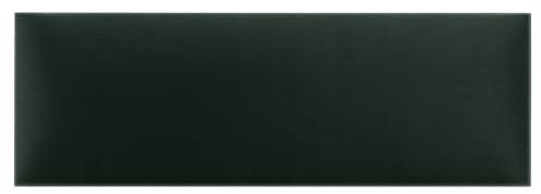DecoNest Wandkissen, Wandpolsterung, Wanddekoration, Bettkopfteil, 3D-gepolstertes Wandpaneel 90 x 30 cm Flaschengrün