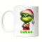 Kiddle-Design Personalisierte Anti Weihnachten Tasse Weihnachtstasse Lustig mit Name Weihnachten Nikolaus Fun Geschenkidee Wichtelgeschenk für Kinder