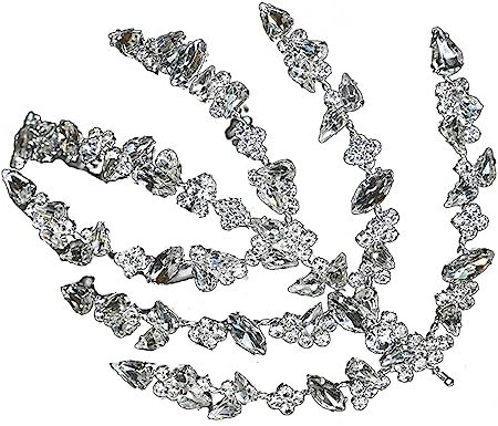 Brautschmuck, voll geschichtet, für Hochzeit, Party, zarter Kopfschmuck mit Strasssteinen, Frau Geburtstag