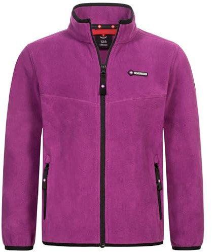 Höhenhorn Leggon Kinder Fleece Jacke Lila/Schwarz Gr. 152