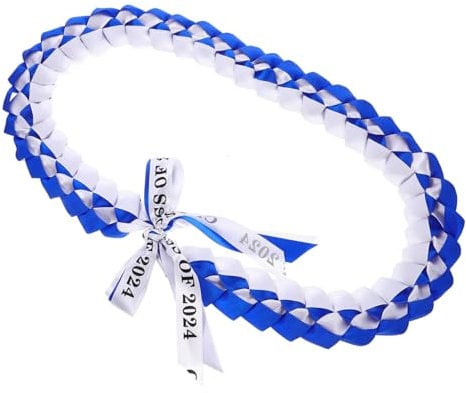 COSMEVIVI Ribbon Garland Necklace Garland Braided Honor Cords Graduation Costume Accessory Graduation Decoration Graduation Suit Decoration Honor Cord for Graduation Polyester