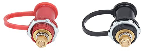 Remote Battery Terminals, Battery Post 20mm 20mm Stud Battery Post Pile Jumper Terminal 250A Battery Charging Post Kit Battery Post Terminals for Car RV Truck Charging