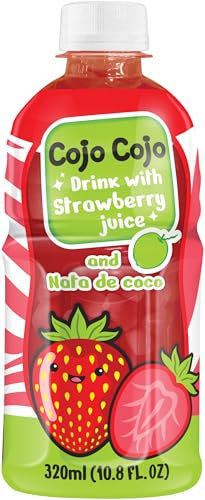 COJO COJO Bebida con zumo de fresa y nata de coco - 1 x 320 ml Guardar traducción