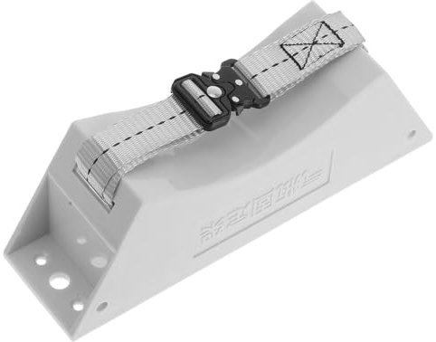 Gatuida Gas Cylinder Holder Case Wall Bracket for Propane Tank Camping Gas Bottle Holder Abs Plastic Straps for Stable Cylinder Stand Lab Use