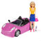 ColorBaby Isabella Gelenkpuppe mit Auto, 27 cm, Cabrio-Spielzeug, inkl. Zubehör, Sonnenbrille, Handy, Selfie-Halterung, Tasche, Erfrischung, Puppen für Mädchen, Geschenke ab 3 Jahren (47813)