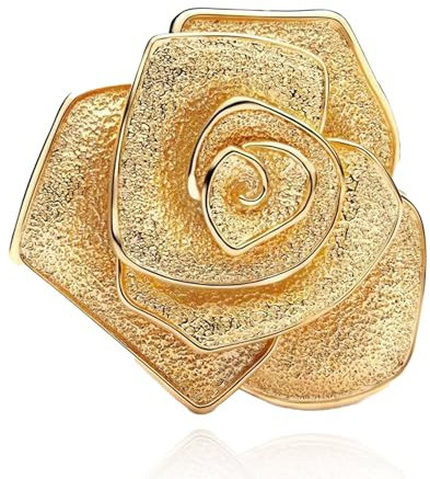 NUNUYAYA Abalorio Charms Argent Sterling 925 Breloque Pendentif Golden Roses Charm Bead Compatible pour Femmes Filles Européen Bracelets Colliers